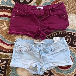 Jean shorts size 25